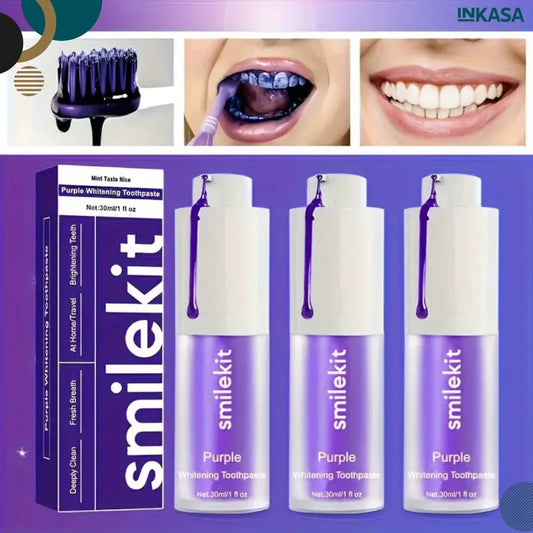 Smilekit espuma morada blanqueadora