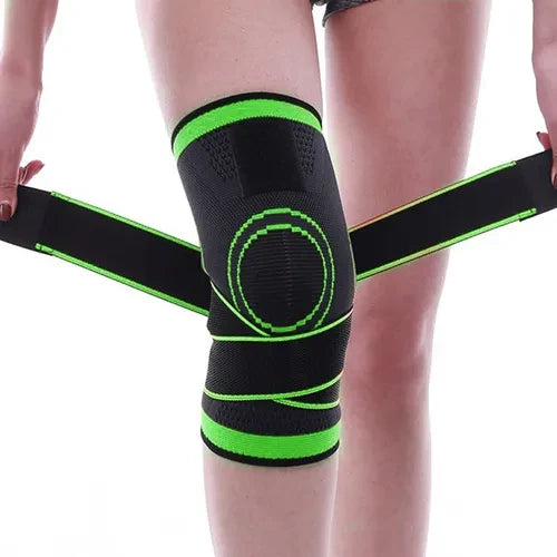 RODILLERA ELASTICA CON ABRAZADERAS T-U