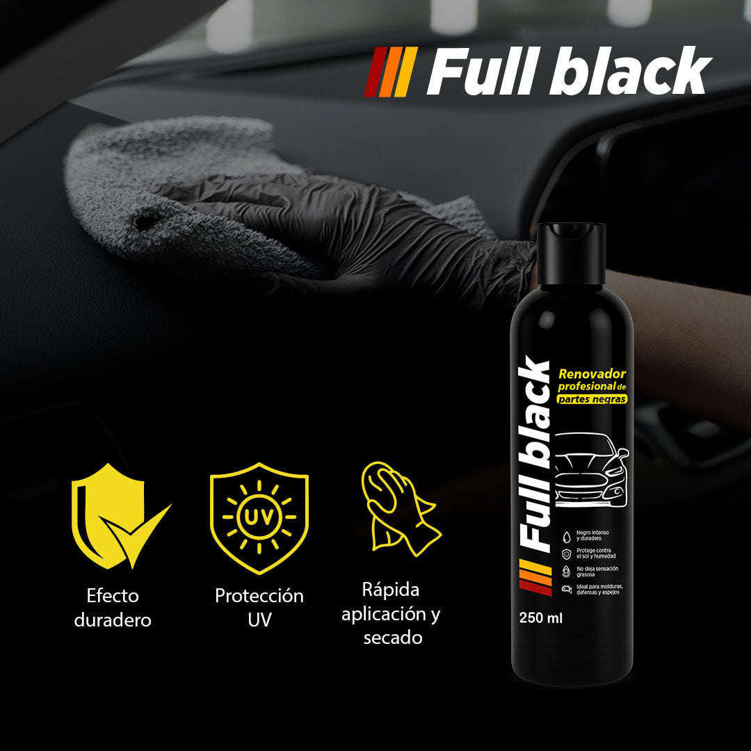 🚗FULL BLACK: Partes negras🚘