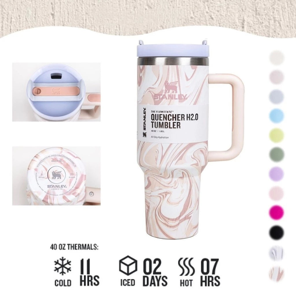 Vaso Stanley mármol 40 onzas